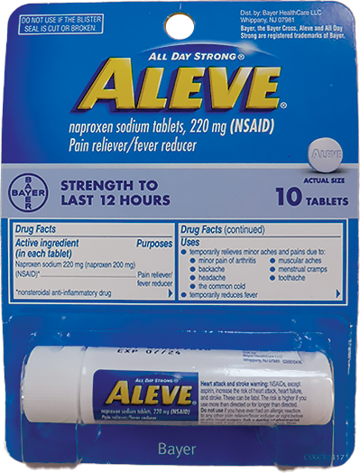 Aleve Vial