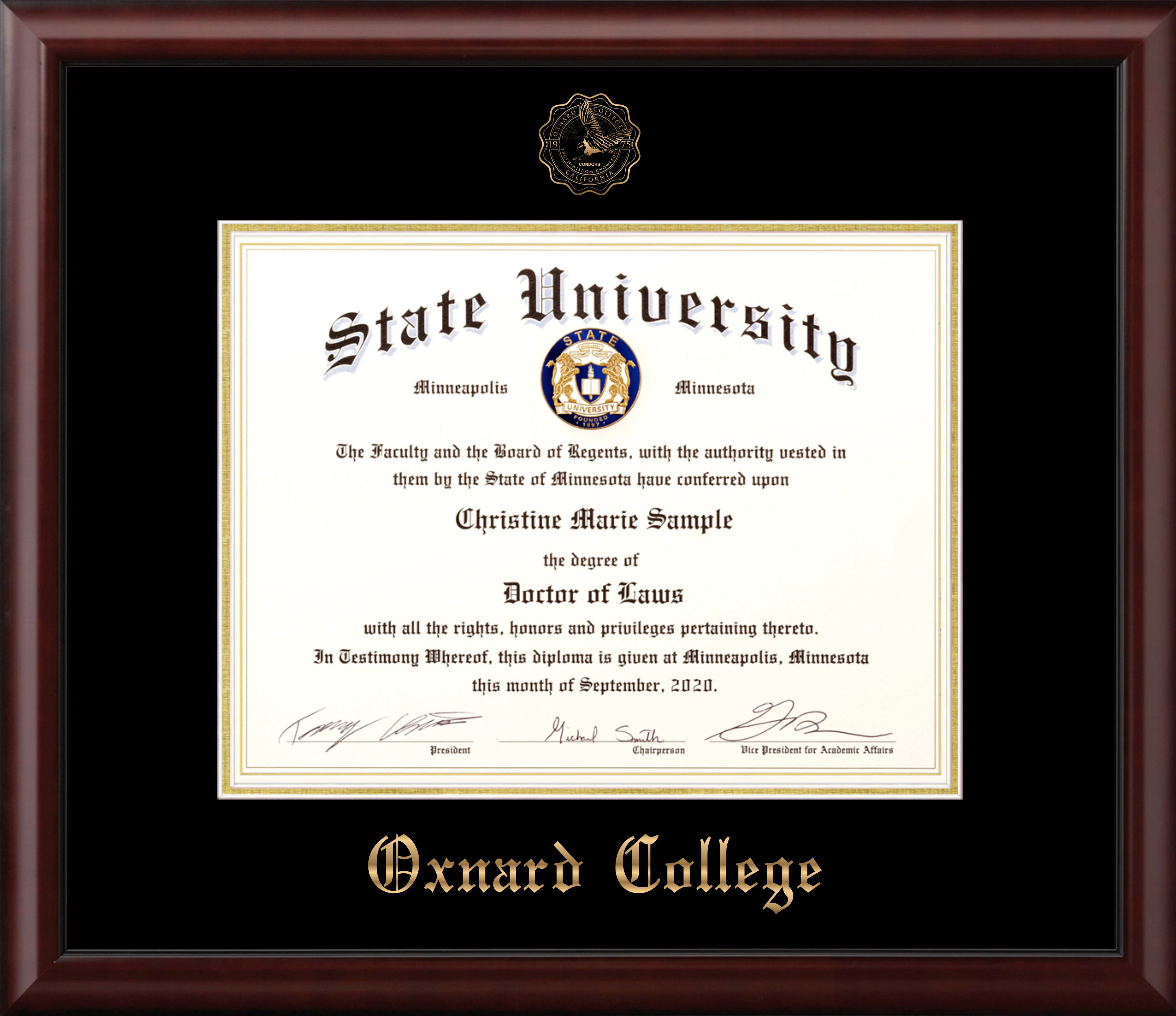 Scholar Mahagony Diploma Frame