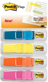 POST-IT FLAG 140CT ASSORTED COLOR
